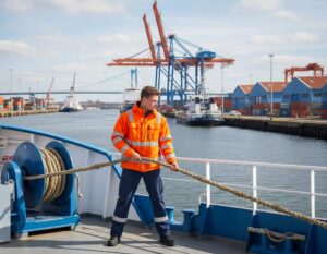 Mehr über den Artikel erfahren Hafenschiffer/in: Ein vielseitiger Job im Herzen des Hafens