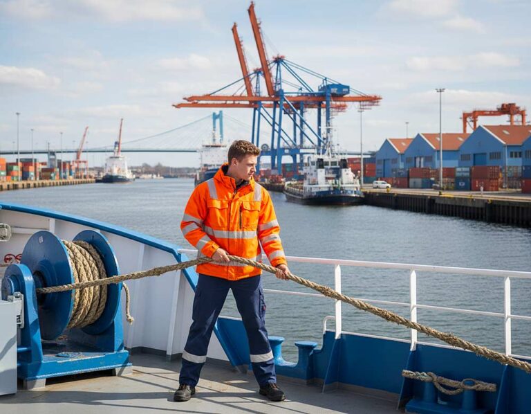 Mehr über den Artikel erfahren Hafenschiffer/in: Ein vielseitiger Job im Herzen des Hafens
