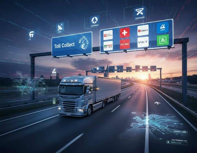 Mehr über den Artikel erfahren Berufskraftfahrer – Maut meistern auf europäischen Transitrouten