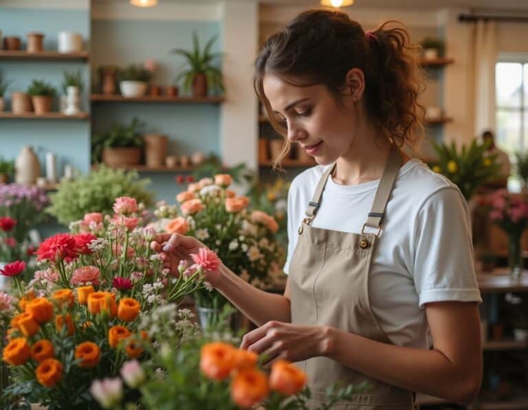 Mehr über den Artikel erfahren Ausbildung zur Floristin – Blumen als Beruf: So funktioniert es wirklich