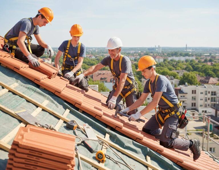 Mehr über den Artikel erfahren Ausbildung zum Dachdecker – Dauer, Inhalte, Gehalt und Karrieremöglichkeiten