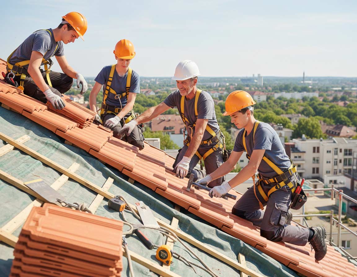 Du betrachtest gerade Ausbildung zum Dachdecker – Dauer, Inhalte, Gehalt und Karrieremöglichkeiten