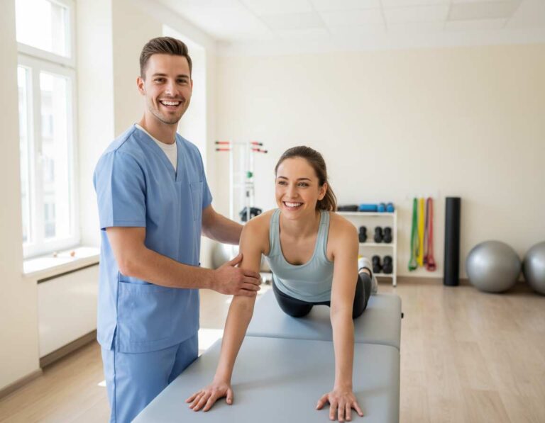 Mehr über den Artikel erfahren Gehalt Physiotherapeut – Ausbildungsdauer, Einstieg und Entwicklung