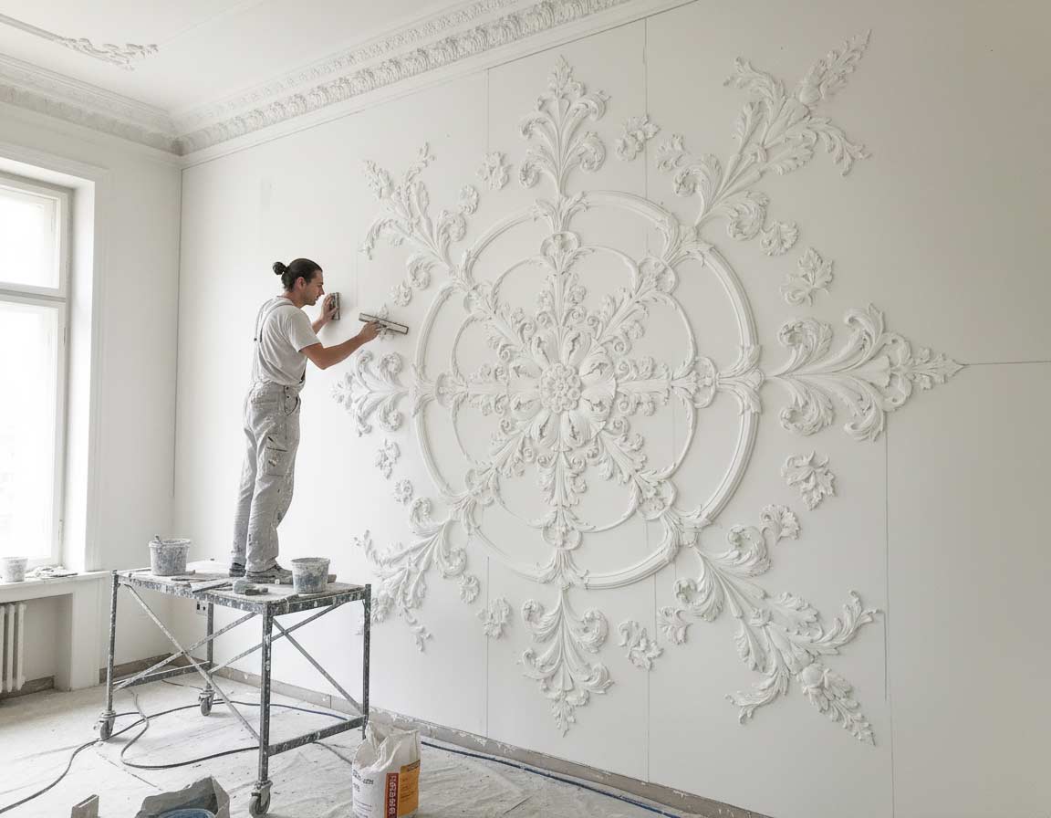 Du betrachtest gerade Was macht ein Stuckateur – Aufgaben, Berufsalltag und Perspektiven
