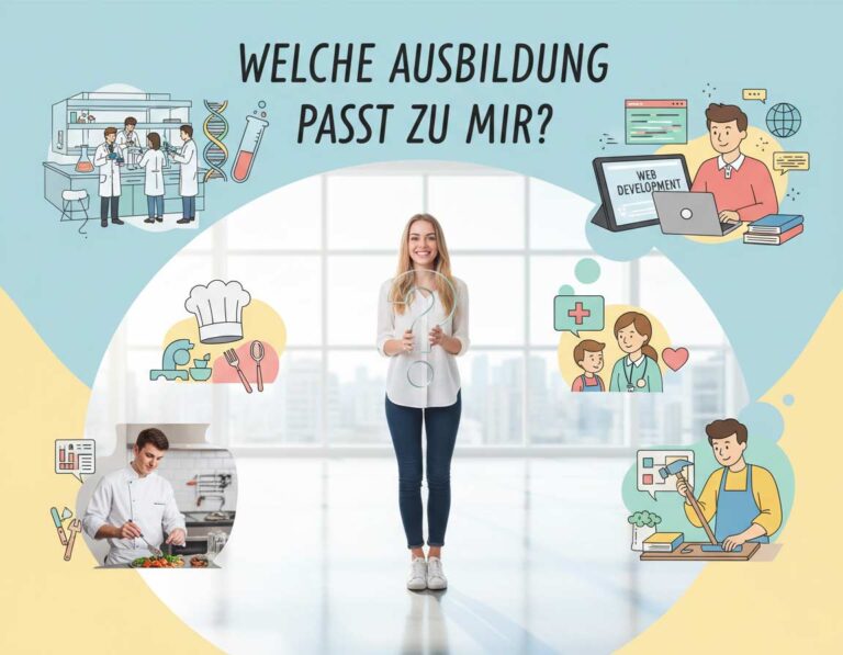 Mehr über den Artikel erfahren Welche Ausbildung passt zu mir – ein Leitfaden mit Entscheidungshilfen