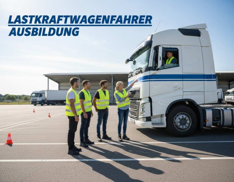 Mehr über den Artikel erfahren Lastkraftwagenfahrer Ausbildung – Inhalte, Führerschein und Karrierechancen