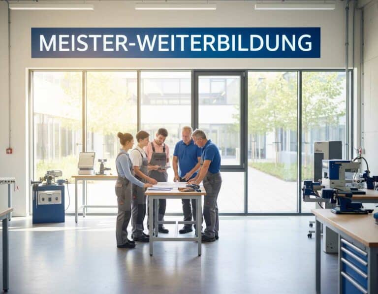 Mehr über den Artikel erfahren Weiterbildung zum Meister – lohnt sich der Aufwand wirklich?